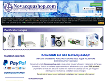 Tablet Screenshot of novacquashop.com
